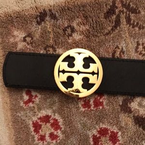 Tory reversible belt - black and snake